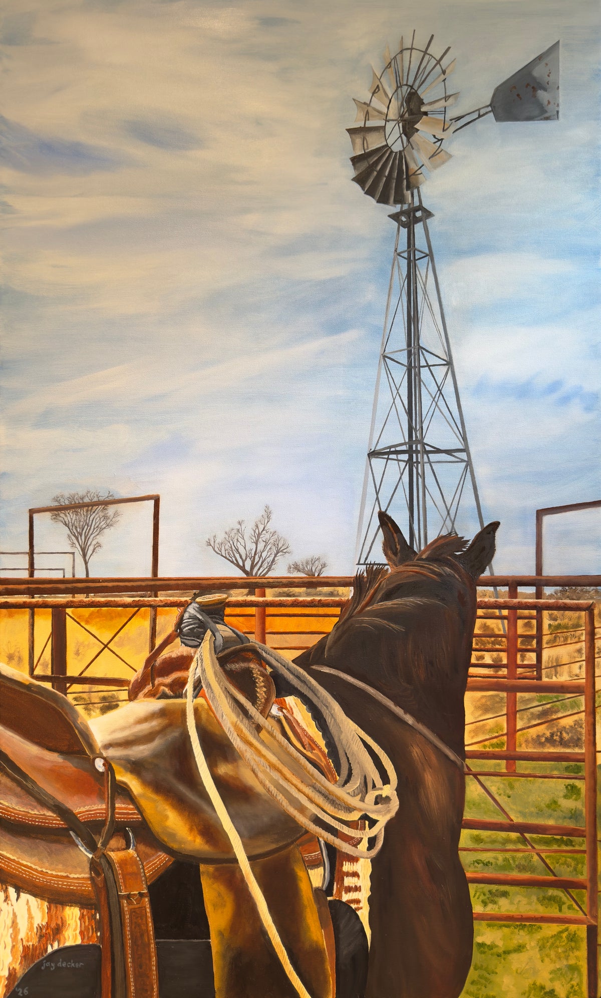 Waiting on the Wind — Cold-Pressed Paper Print by Jay Decker