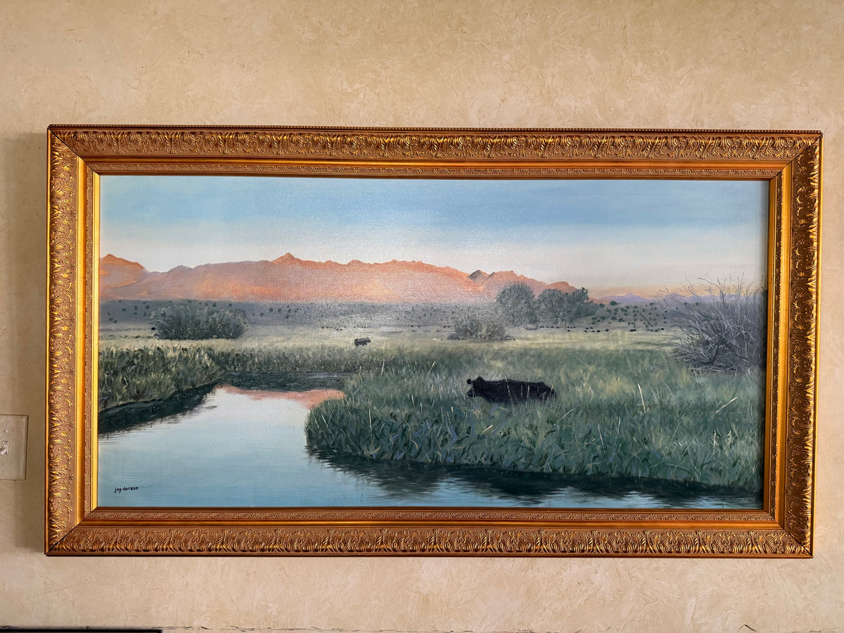 O'Dell Creek — Original Oil on Canvas