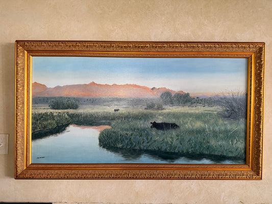 O'Dell Creek — Original Oil on Canvas