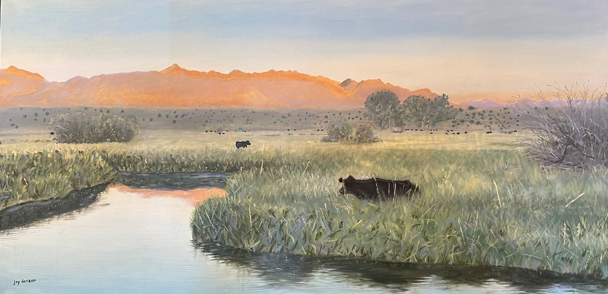O'Dell Creek — Cold-Pressed Paper Print by Jay Decker