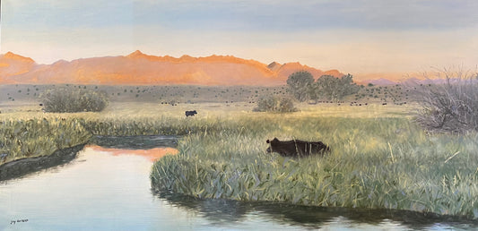 O'Dell Creek — Cold-Pressed Paper Print by Jay Decker